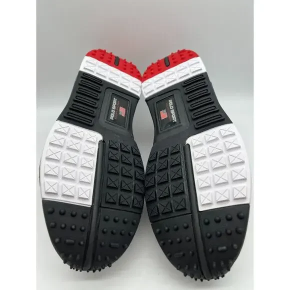 Polo Ralph Lauren PS200 SK HTL Men's Red Blue White Shoes Size 14 NEW Athletic Shoes